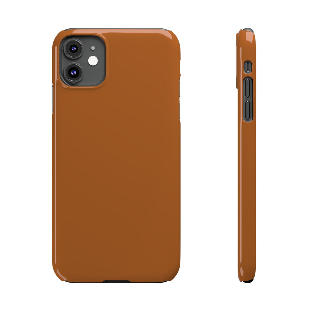 Slim Red Rust Brown Gift for Her Aesthetic Cute Phone Case for Iphone 16 - | iPhone 15 Pro Max Case | iPhone 14 Case 13 12 11 10 9 8 7 - Studio40ParkLane