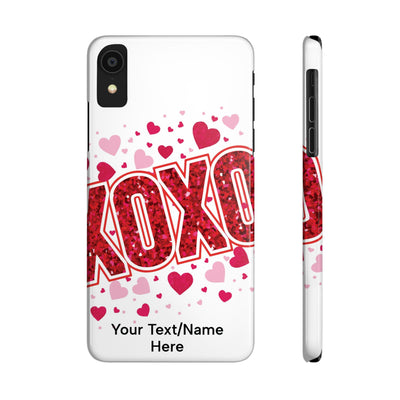 Slim Custom Personalized Valentine Love Gift for Her Cute Phone Cases for Iphone 16 Pro Max | iPhone 15 Case | iPhone 15 Pro Max Case, Iphone 14, 13, 12, 11, 10, 8, 7