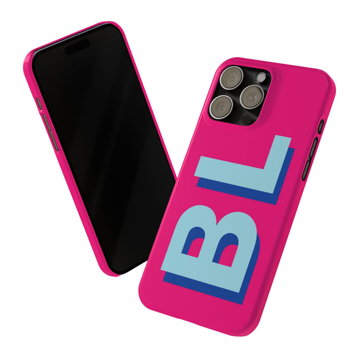 Slim Personalized Initial Custom Gift for Her Cute Phone Cases for Iphone 16 Pro Max | iPhone 15 Case | iPhone 15 Pro Max Case, Iphone 14, 13, 12, 11, 10, 8, 7 - Studio40ParkLane