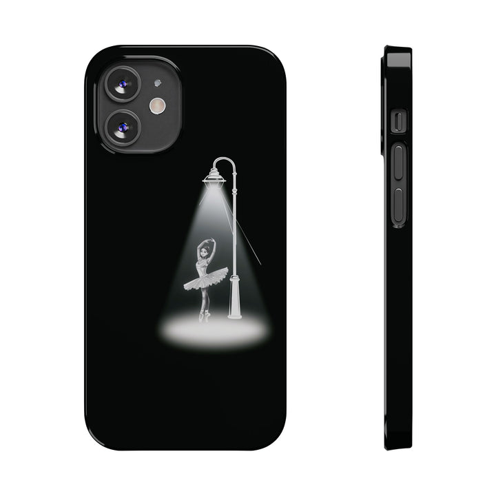 Slim Ballet Dancer Spotlight Gift for Her Cute Phone Cases for Iphone 16 Pro Max | iPhone 15 Case | iPhone 15 Pro Max Case, Iphone 14, 13, 12, 11, 10, 8, 7 - Studio40ParkLane