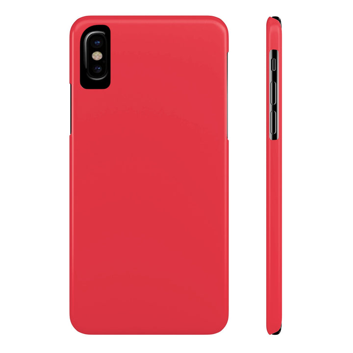 Slim Red Rouge Gift for Her Aesthetic Cute Phone Case for Iphone 16 - | iPhone 15 Pro Max Case | iPhone 14 Case 13 12 11 10 9 8 7 - Studio40ParkLane