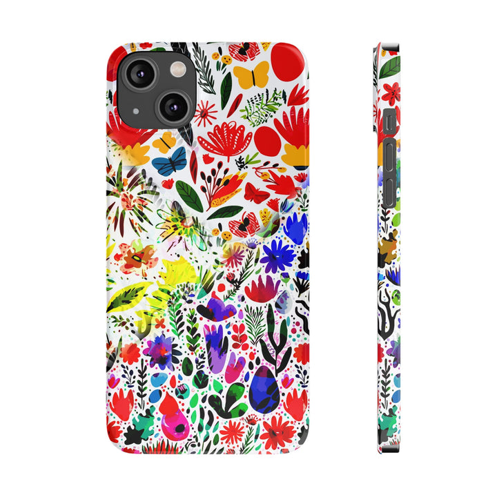 Slim Cute Phone Cases for Iphone | iPhone 15 Case | iPhone 15 Pro Max Case, Iphone 14, Iphone 14 Pro Max, Iphone 13, Flowers 4 Seasons - Studio40ParkLane