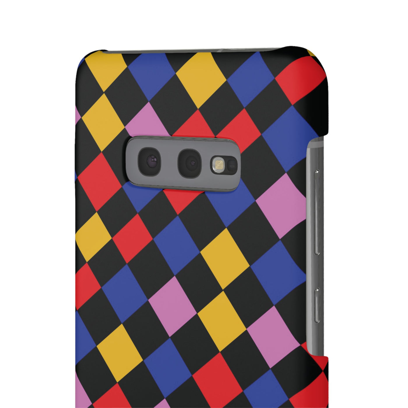Colorful Checkerboard Cute Phone Case - Sleek Snap - for iPhone 16 15 14 13 12 11 Max Pro Plus Samsung Galaxy S24 S23 S22 S21 S20 Plus Ultra - Studio40ParkLane
