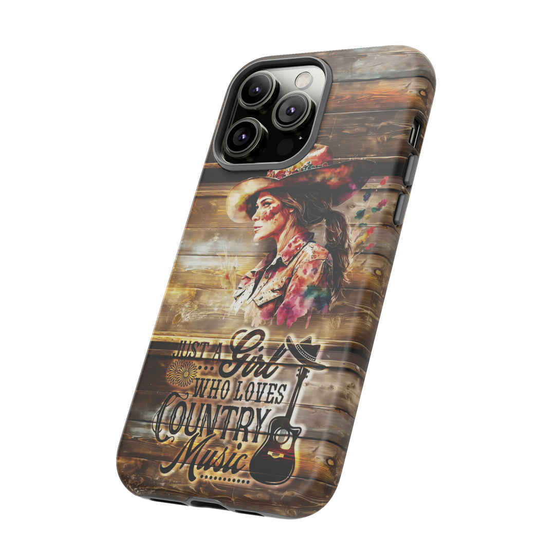 Cute IPhone Case | Country Music Girl iPhone 15 Case | iPhone 15 Pro Case, Iphone 14 Case, Iphone 14 Pro Max Case, Protective Iphone Case - Studio40ParkLane