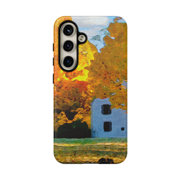 Impact Resistant, Fall Leaves Watercolor, Cute Phone Cases for Samsung S24, S23, S22, S21, IPhone 15 pro Iphone 14 pro Iphone 13 IPhone 12 Iphone 11 - Studio40ParkLane