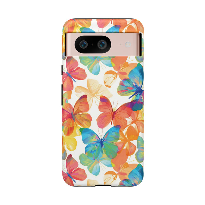 Cute Samsung Case | Cool Iphone Case | Summer Bright Butterflies, Samsung S24, S23, S22, S21, IPhone 15 Case | Iphone 14 Case, Iphone 13 Case - Studio40ParkLane