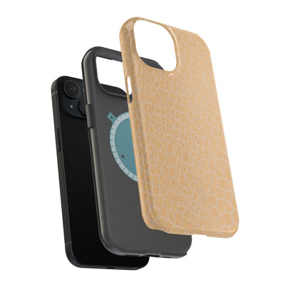 Non Leather Beige Color Pattern Magsafe Cute Phone Case for Iphone Gift for Her,  | iPhone 15 Case | iPhone 15 Pro Max Case, Iphone 14, Iphone 14 Pro Max, Iphone 13, Iphone 16