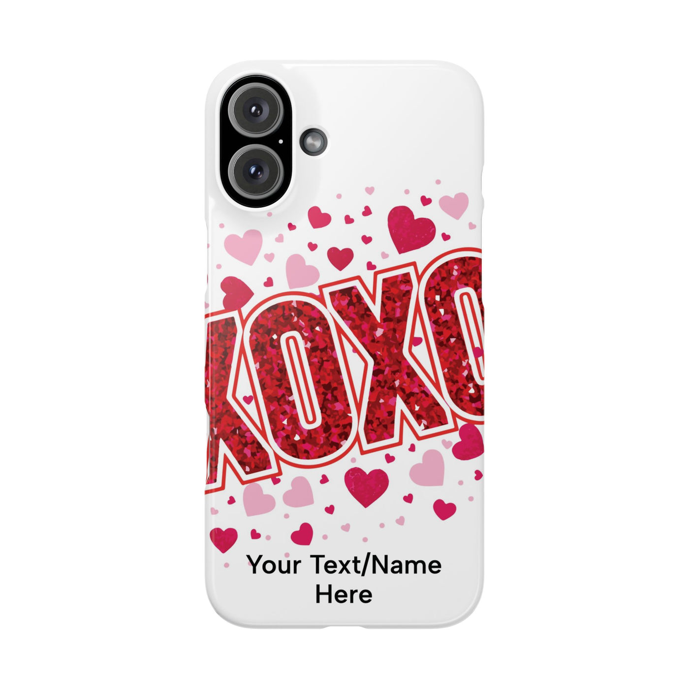 Slim Custom Personalized Valentine Love Gift for Her Cute Phone Cases for Iphone 16 Pro Max | iPhone 15 Case | iPhone 15 Pro Max Case, Iphone 14, 13, 12, 11, 10, 8, 7