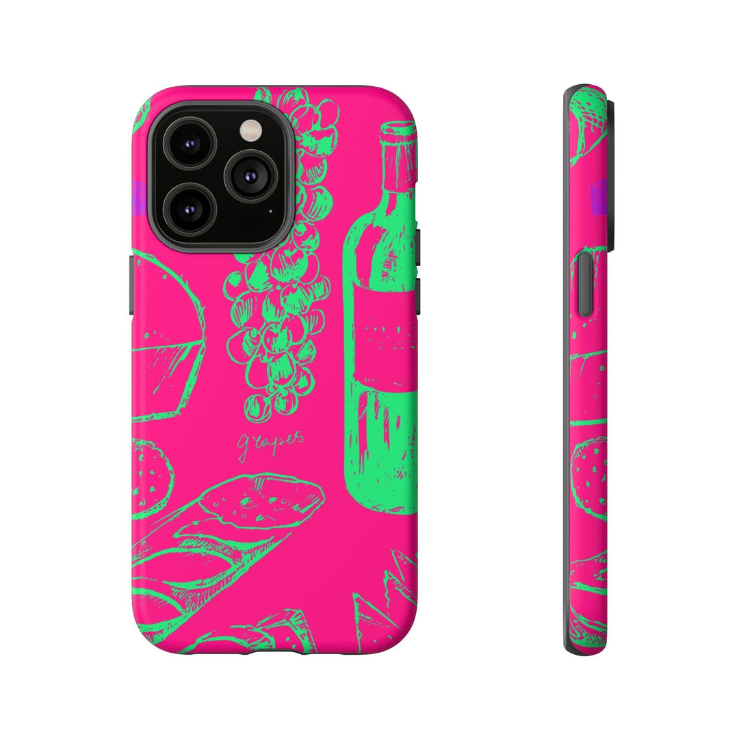 Impact Resistant, Italian French, Cute Phone Cases for Samsung S24, S23, S22, S21, IPhone 15 pro Iphone 14 pro Iphone 13 IPhone 12 Iphone 11 - Studio40ParkLane