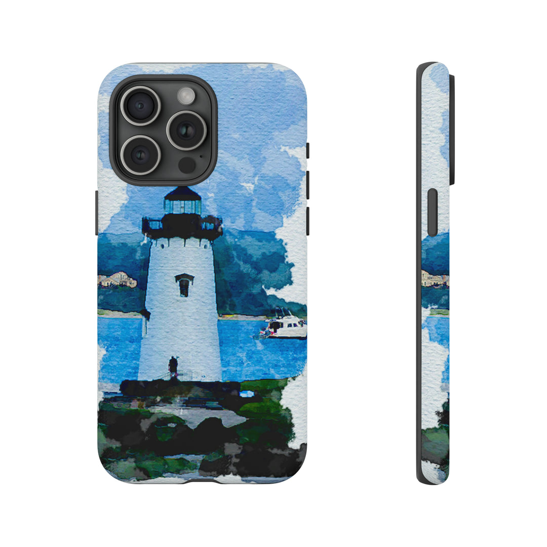 Cool Phone Case | Summer Lighthouse, For iPhone 15 Case | iPhone 15 Pro Case, Iphone 14 Case, Iphone 14 Pro Max Case, Protective Iphone Case - Studio40ParkLane