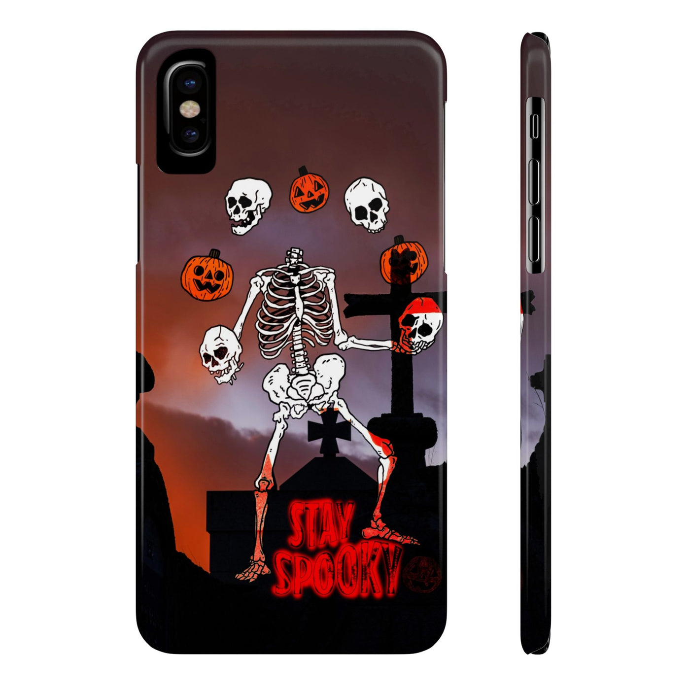 Slim Halloween Spooky Slim Cute Phone Cases for Iphone  | iPhone 15 Case | iPhone 15 Pro Max Case, Iphone 14, Iphone 14 Pro Max, Iphone 13