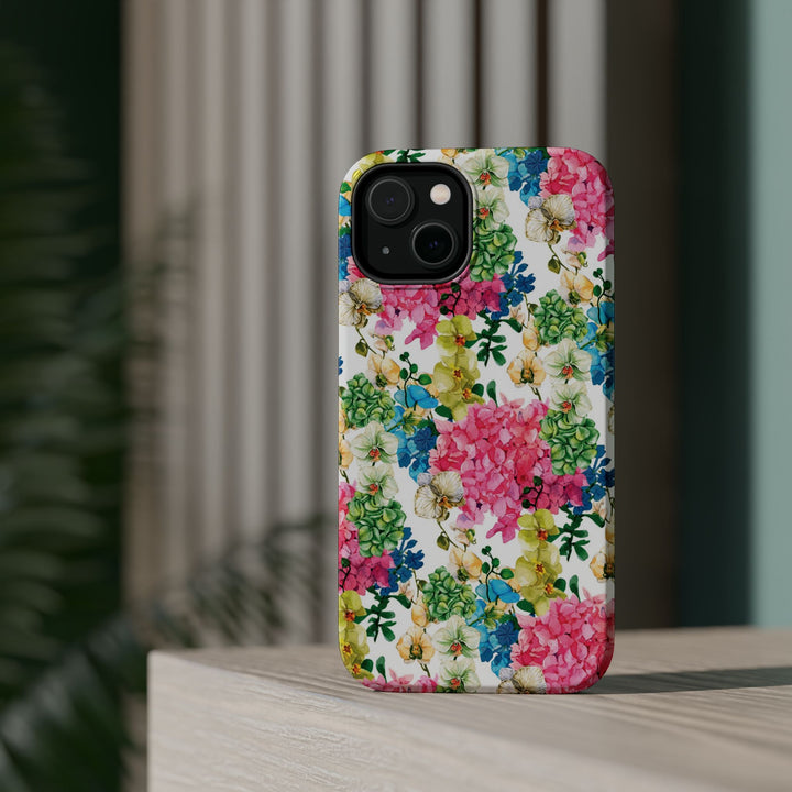 Spring Flowers Magsafe Cute Phone Case for Iphone Gift for Her, iPhone 16 Case iPhone 15 Pro Max Case, Iphone 14, Iphone 14 Pro Max, 13, 12 - Studio40ParkLane