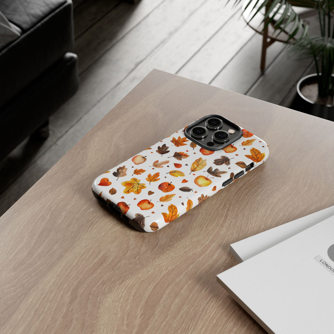 Autumn Fall Leaves Gift for Her Cute Phone Case for, Samsung Galaxy S24, S23, S22, S21, IPhone 16 Case | Iphone 15, Iphone 14, IPhone 13 Case - Studio40ParkLane
