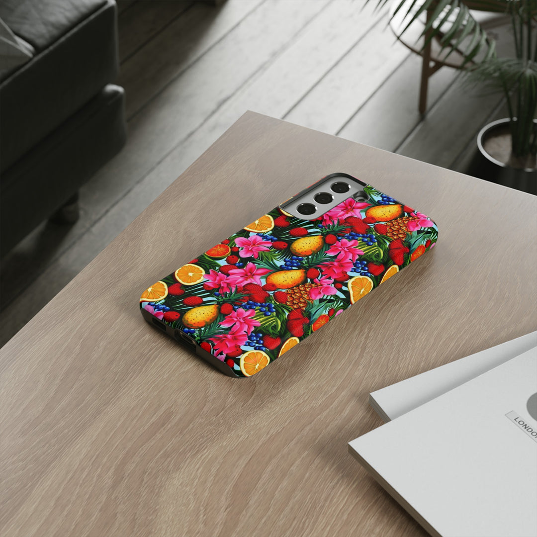 Cute Samsung Case | Cool Iphone Case | Summer Mixed Fruit, Samsung S24, S23, S22, S21, IPhone 15 Case | Iphone 14 Case, Iphone 13 Case - Studio40ParkLane