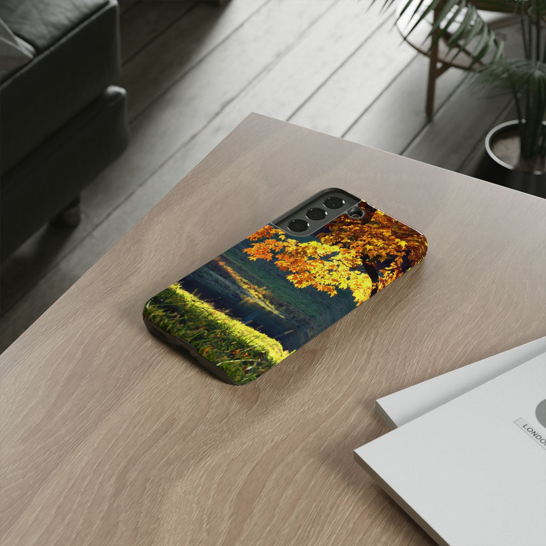 Impact Resistant, Fall Leaves Collage, Cute Phone Cases for Samsung S24, S23, S22, S21, IPhone 15 pro Iphone 14 pro Iphone 13 IPhone 12 Iphone 11 - Studio40ParkLane