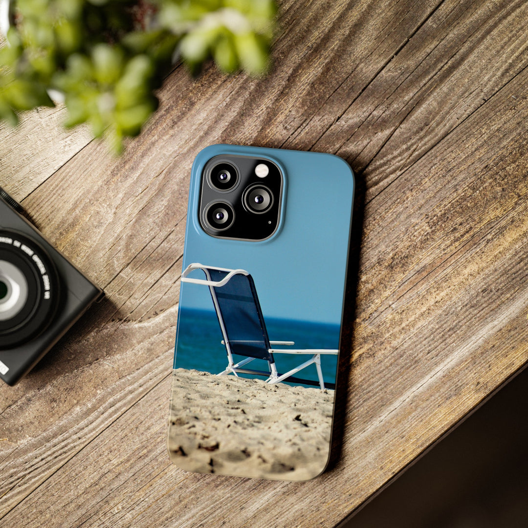 Slim Cute Phone Cases for Iphone - | iPhone 15 Case | iPhone 15 Pro Max Case, Iphone 14 Case, Iphone 14 Pro Max, Iphone 13, Summer Beach Chair - Studio40ParkLane