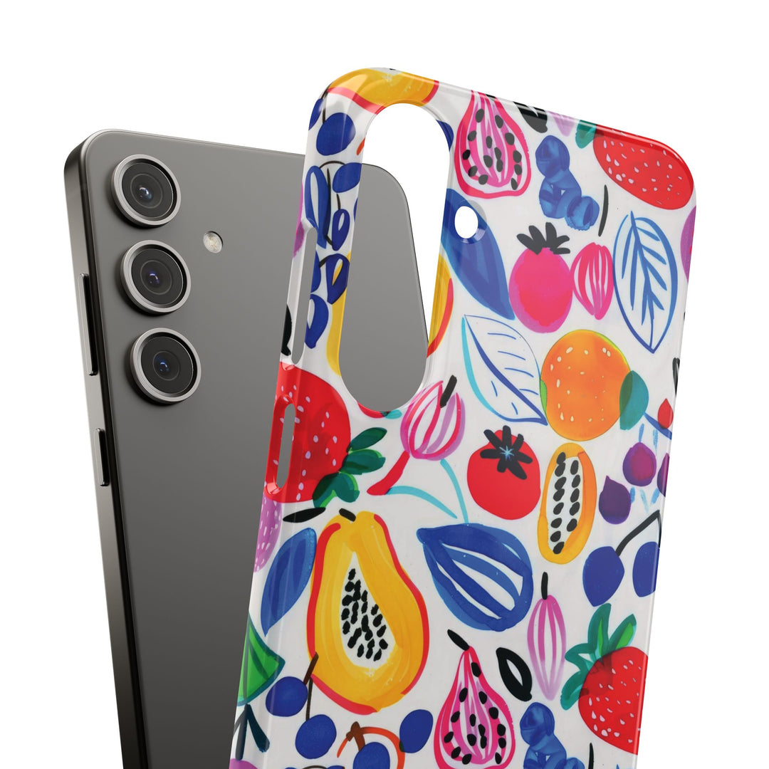 Snap Cute Custom Phone Case, Summer Fruit case for iPhone 18 17 16 15 14 13 12 Pro Max, Samsung S26 S25 S24 S23 Ultra Protective Phone Case - Studio40ParkLane