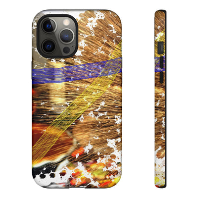 Impact Resistant, Pecan Pie Abstract, Cute Phone Cases for Samsung S24, S23, S22, S21, IPhone 15 pro Iphone 14 pro Iphone 13 IPhone 12 Iphone 11