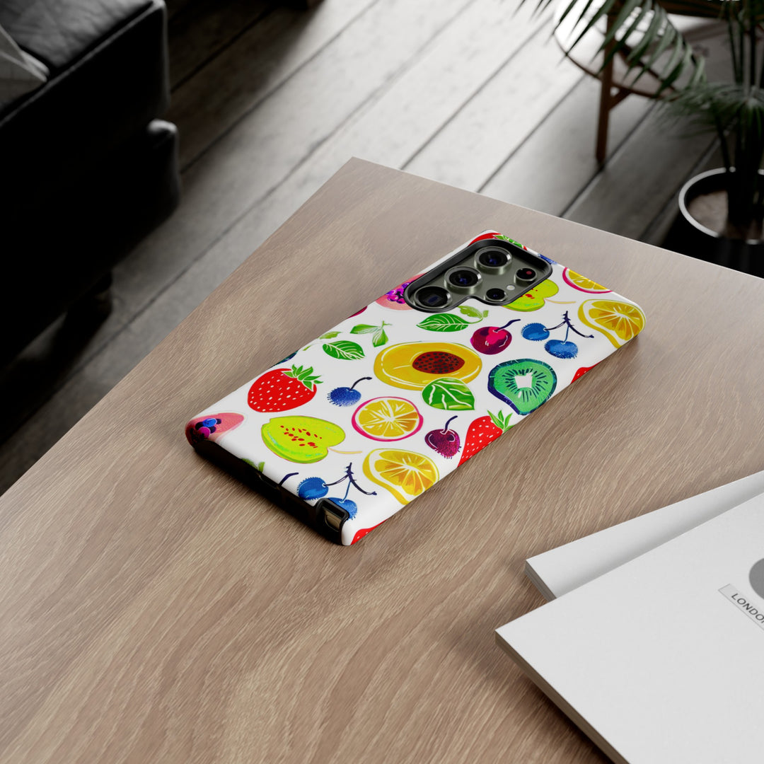 Impact Resistant, Summer Fruit, Cute Phone Cases for Samsung S24, S23, S22, S21, IPhone 15 pro, Iphone 14 pro, Iphone 13 IPhone 12 Iphone 11 - Studio40ParkLane