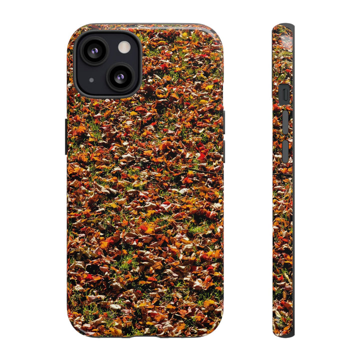 Impact Resistant, Fall Leaves Collage, Cute Phone Cases for Samsung S24, S23, S22, S21, IPhone 15 pro Iphone 14 pro Iphone 13 IPhone 12 Iphone 11 - Studio40ParkLane