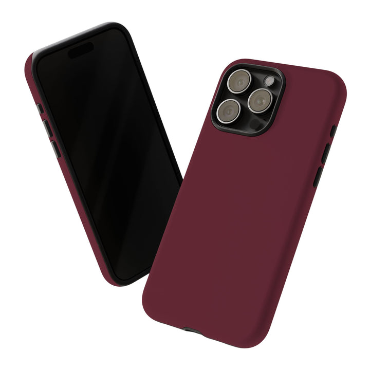 Premium Tough Burgundy Maroon Red Gift for Her Cute Phone Cases for Samsung S25 S24, S23, S22, S21, Iphone, 16, 15, 14, 13 Pro Max Ultra - Studio40ParkLane