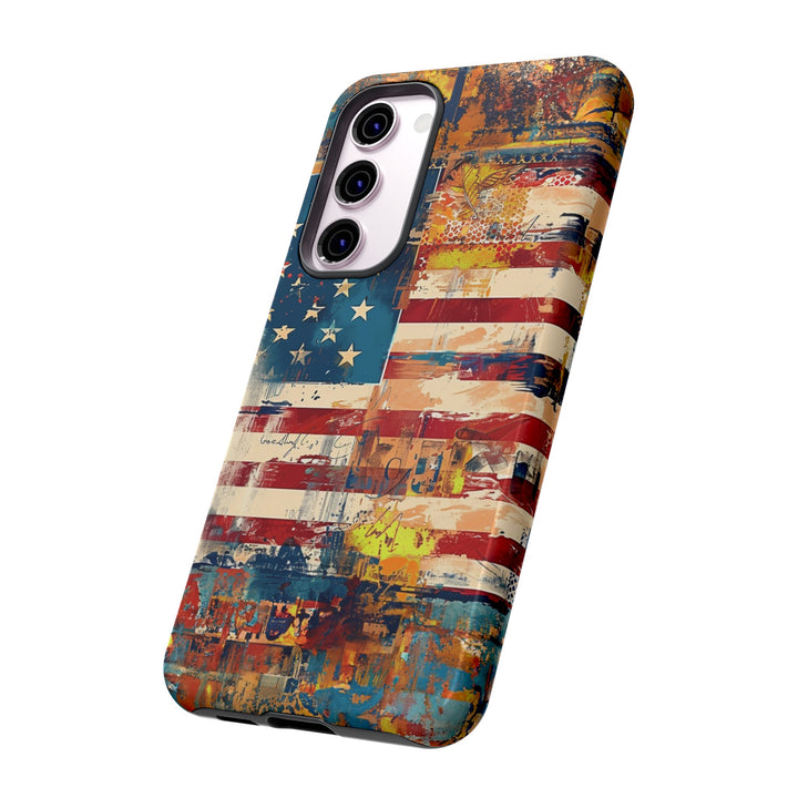 Impact Resistant, American Flag, Cute Phone Cases for Samsung S24, S23, S22, S21, IPhone 15 pro Iphone 14 pro Iphone 13 IPhone 12 Iphone 11 - Studio40ParkLane