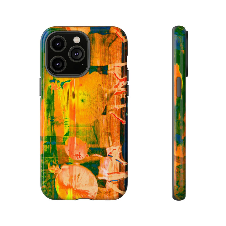 Cute IPhone Case | iPhone 15 Case | iPhone 15 Pro Max Case, Iphone 14 Case, Iphone 14 Pro Max Case IPhone Case for Traveler, Fall Sunset Dance - Studio40ParkLane