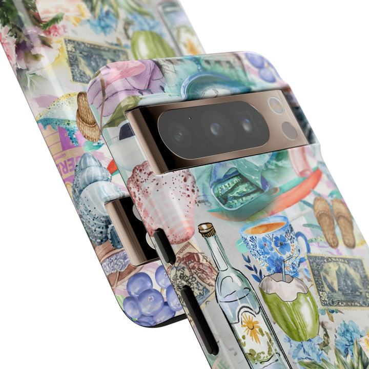 Impact Resistant, Travel Coquette Collage, Cute Phone Cases for Samsung S24, S23, S22, S21, IPhone 15 pro Iphone 14 pro Iphone 13 IPhone 12 Iphone 11 - Studio40ParkLane