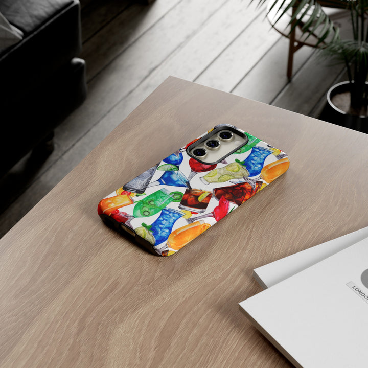 Cute Samsung Case | Cool Iphone Case | Summer Fruit Cocktail, Samsung S24, S23, S22, S21, IPhone 15 Case | Iphone 14 Case, Iphone 13 Case - Studio40ParkLane