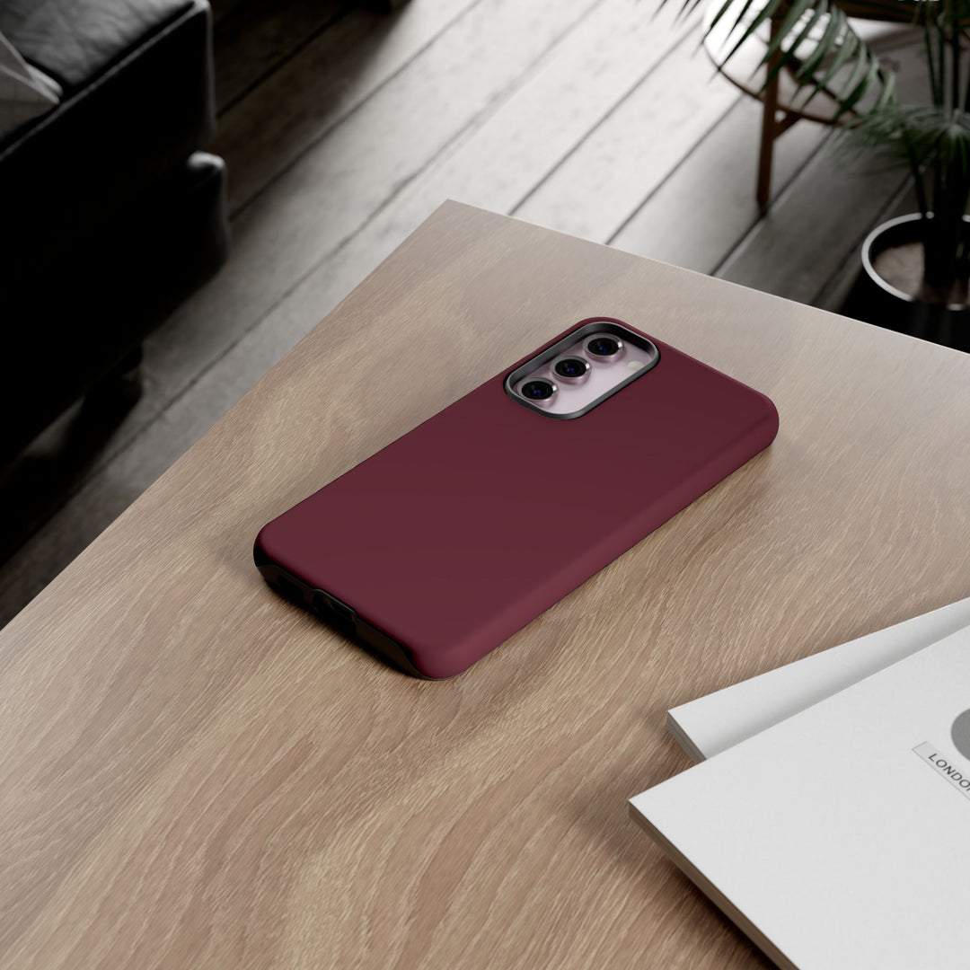 Premium Tough Burgundy Maroon Red Gift for Her Cute Phone Cases for Samsung S25 S24, S23, S22, S21, Iphone, 16, 15, 14, 13 Pro Max Ultra - Studio40ParkLane