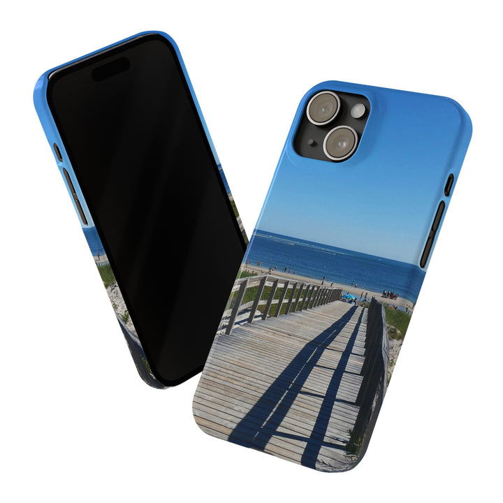 Slim Cute Phone Cases for Iphone - | iPhone 15 Case | iPhone 15 Pro Max Case, Iphone 14 Case, Iphone 14 Pro Max, Iphone 13, Summer Beach Walk - Studio40ParkLane
