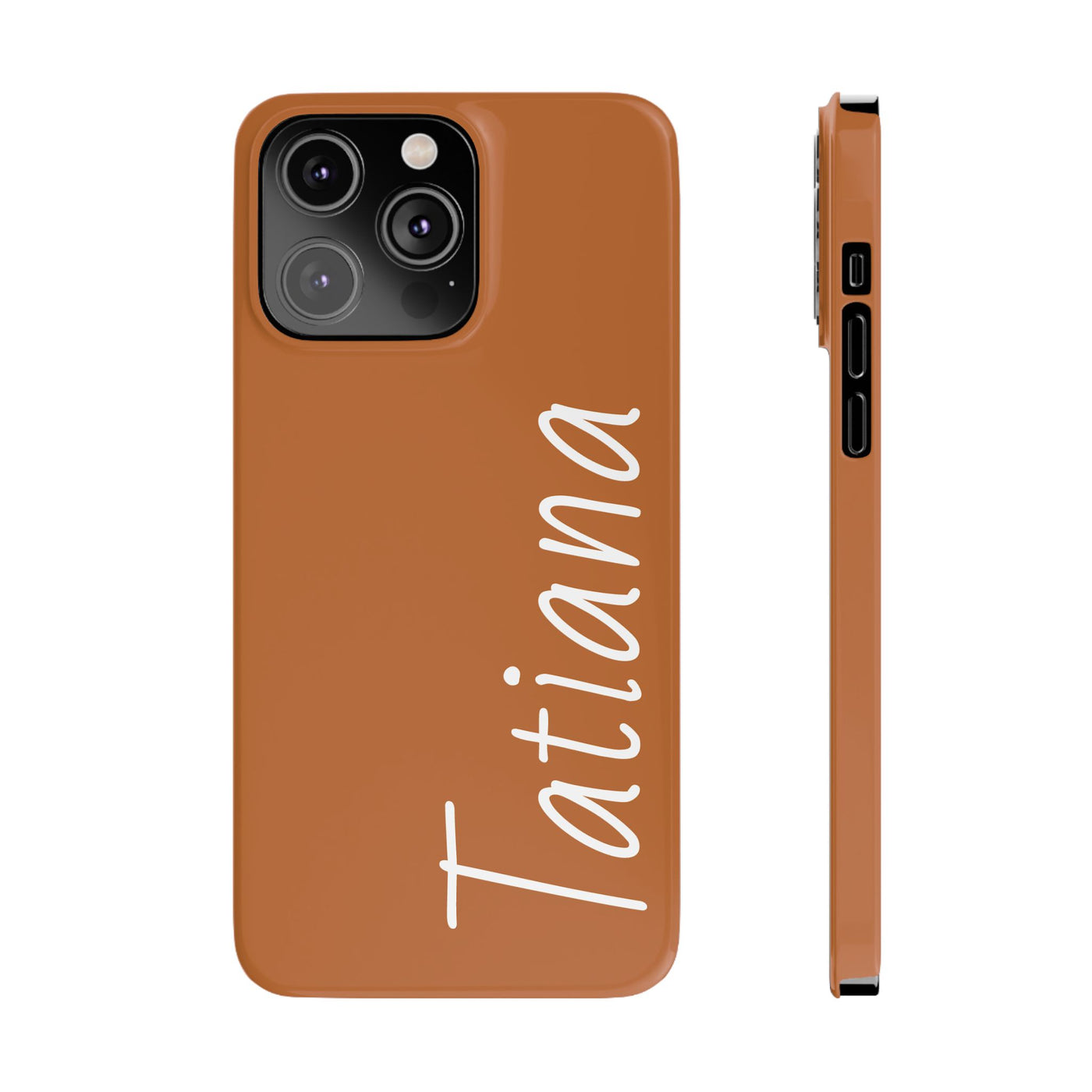 Personalized Initial Name Custom Slim Phone Cases for Iphone 16 Pro Max | iPhone 15 Case | iPhone 15 Pro Max Case, Iphone 14, 13, 12, 11, 10, 8, 7 - Studio40ParkLane