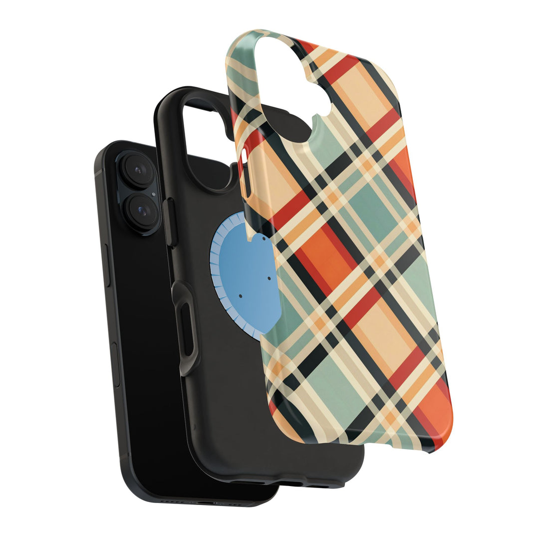Checkered Plaid Magsafe Gift for Her Cute Phone Case for Iphone, | iPhone 16 | iPhone 15 Pro Max, Iphone 14 Pro Max, 13 12 11 10 9 8 7 - Studio40ParkLane