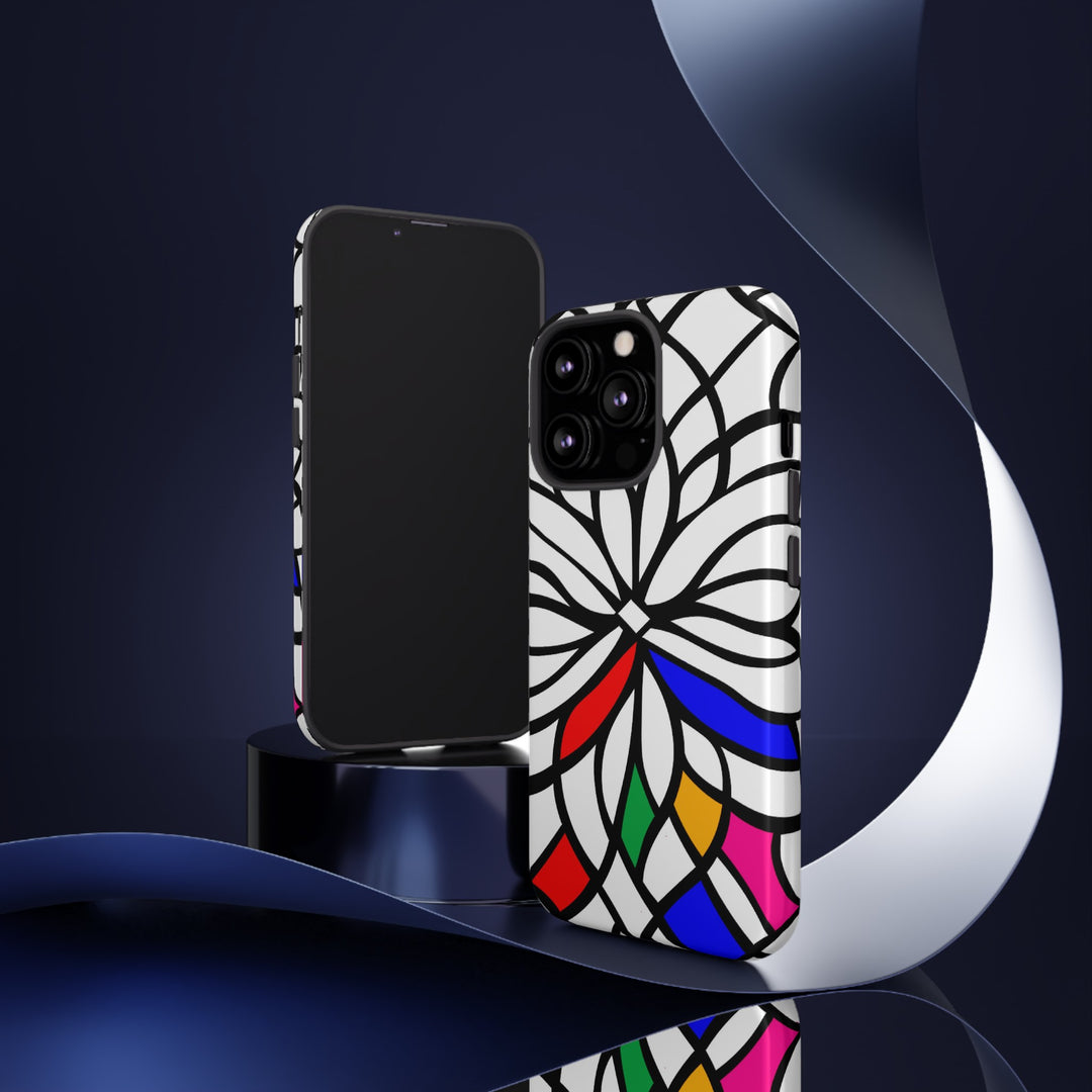 Impact Resistant, Colored Mosaic, Cute Phone Cases for Samsung S24, S23, S22, S21, IPhone 15 pro Iphone 14 pro Iphone 13 IPhone 12 Iphone 11 - Studio40ParkLane