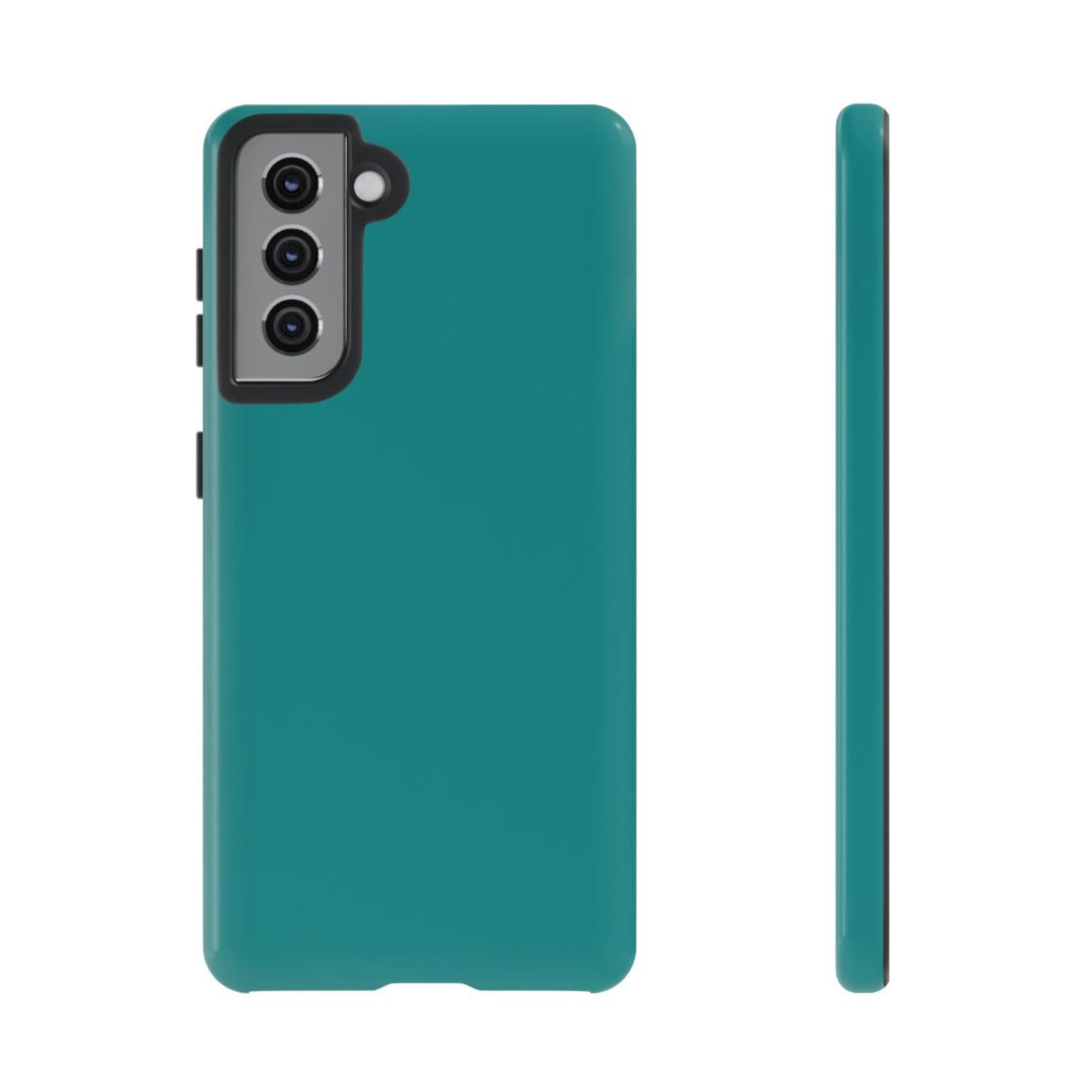 Premium Tough Turquoise Blue Gift for Her Cute Phone Cases for Samsung S25 S24, S23, S22, S21, Iphone, 16, 15, 14, 13 Pro Max Ultra - Studio40ParkLane