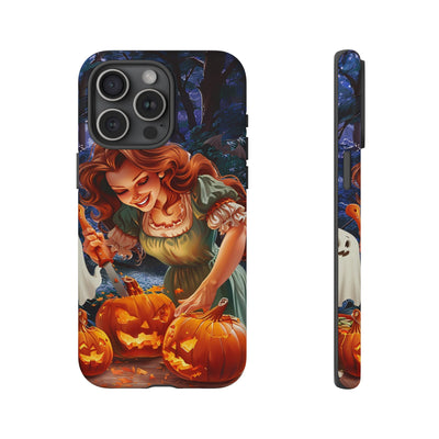 Autumn Fall Pumpkin Fairy Gift for Her Cute Phone Case for, Samsung Galaxy S24, S23, S22, S21, IPhone 16 Case | Iphone 15, Iphone 14, IPhone 13 Case