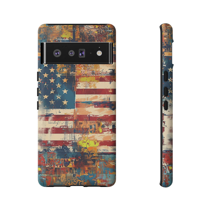 Impact Resistant, American Flag, Cute Phone Cases for Samsung S24, S23, S22, S21, IPhone 15 pro Iphone 14 pro Iphone 13 IPhone 12 Iphone 11 - Studio40ParkLane