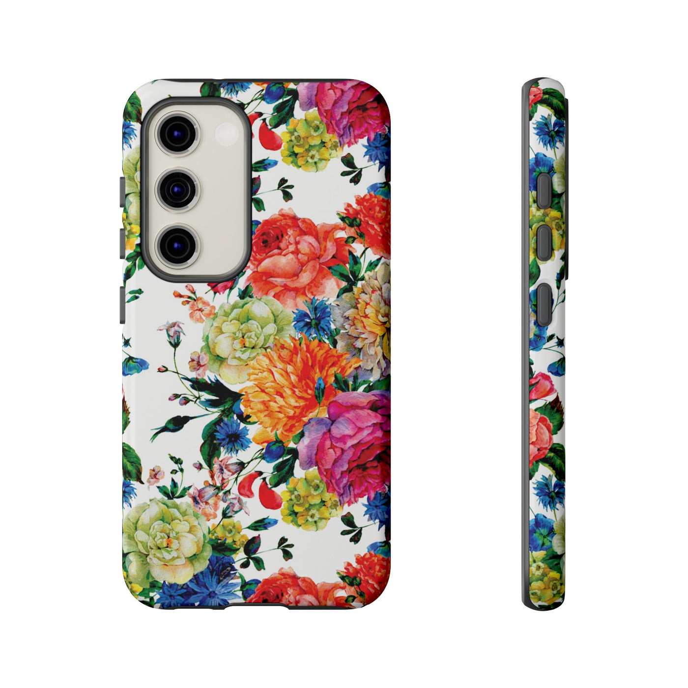 Premium Tough Spring Flowers Cute Phone Cases for Samsung S24, S23, S22, S21, S20, Plus and Ultra, Iphone 16 Pro Max,15, 14, 13, 12, 11, 10 - Studio40ParkLane