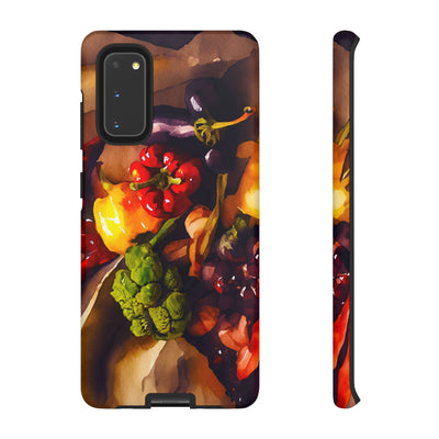 Impact Resistant, Fall Farm Vegetables, Cute Phone Cases for Samsung S24, S23, S22, S21, IPhone 15 pro Iphone 14 pro Iphone 13 IPhone 12 Iphone 11