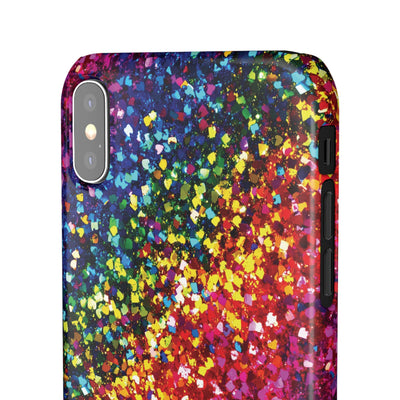 Snap Non-Glitter Muted Color Play on "Faux" Glitter Effect Cute Phone Cases for Samsung and Iphone, 16, 15, 14, S24, S23, S22, S21, S20, Plus and Ultra