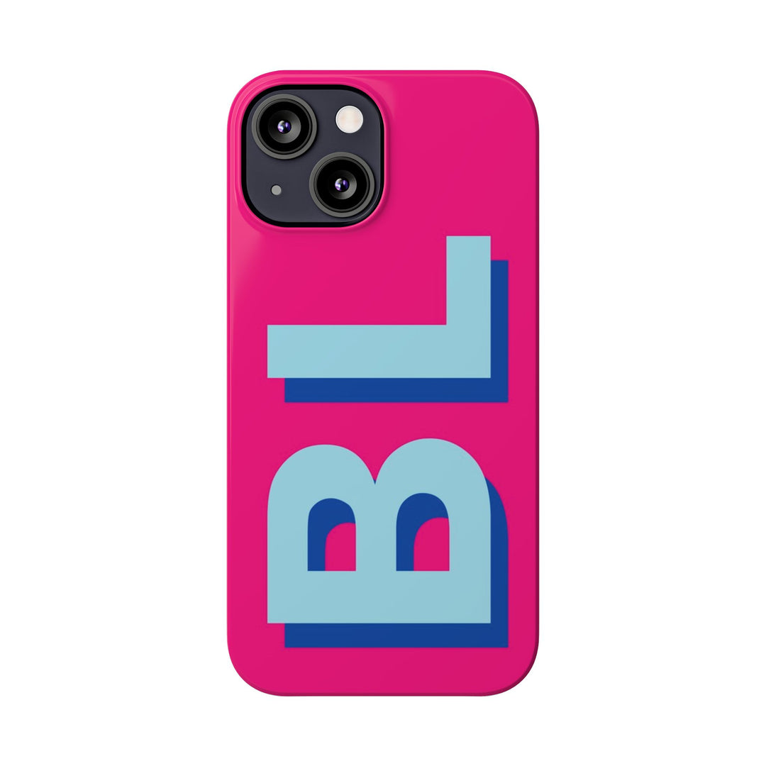 Slim Personalized Initial Custom Gift for Her Cute Phone Cases for Iphone 16 Pro Max | iPhone 15 Case | iPhone 15 Pro Max Case, Iphone 14, 13, 12, 11, 10, 8, 7 - Studio40ParkLane