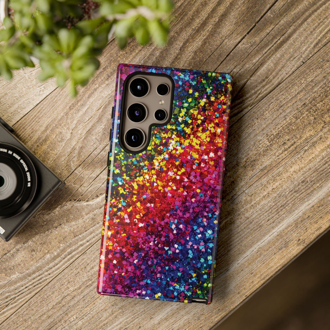 Premium Tough Muted Non - Glitter Color Composition Cute Phone Case, for IPhone 16 pro Max | Iphone 15, Iphone 14, 13, Samsung Galaxy S25, S24 - Studio40ParkLane