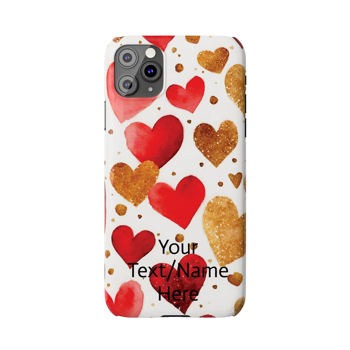 Slim Custom Personalized Valentine Love Gift for Her Cute Phone Cases for Iphone 16 Pro Max | iPhone 15 Case | iPhone 15 Pro Max Case, Iphone 14 - Studio40ParkLane