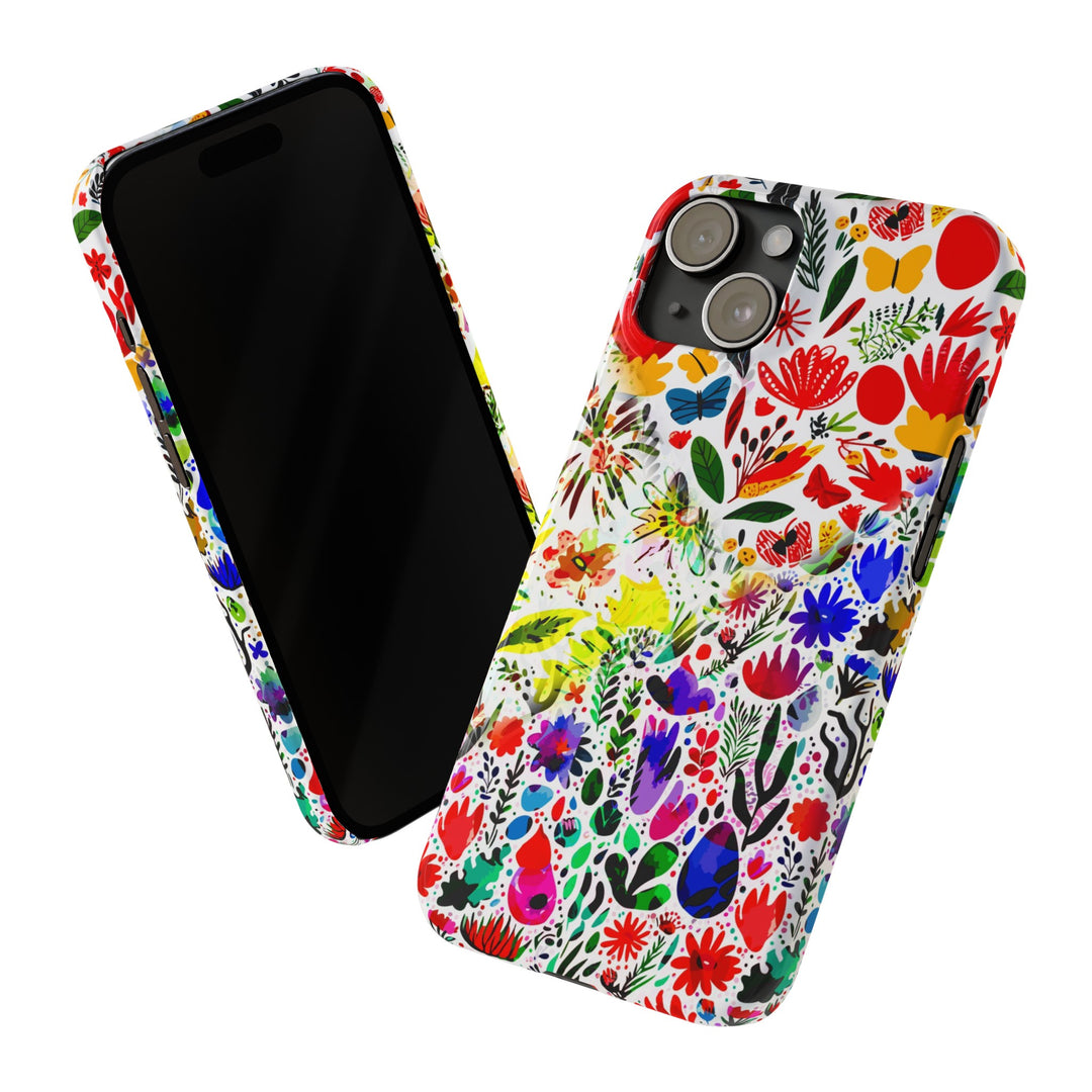 Slim Cute Phone Cases for Iphone | iPhone 15 Case | iPhone 15 Pro Max Case, Iphone 14, Iphone 14 Pro Max, Iphone 13, Flowers 4 Seasons - Studio40ParkLane