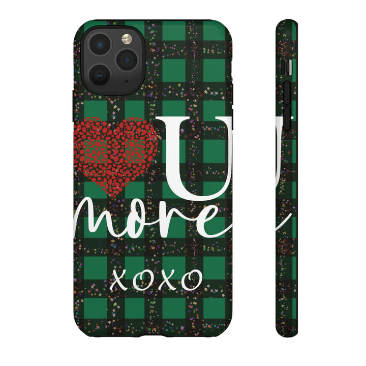 Cute IPhone Case | iPhone 15 Case | iPhone 15 Pro Max Case, Iphone 14 Case, Iphone 14 Pro Max Case IPhone Case for Art Lovers, Love You Green - Studio40ParkLane