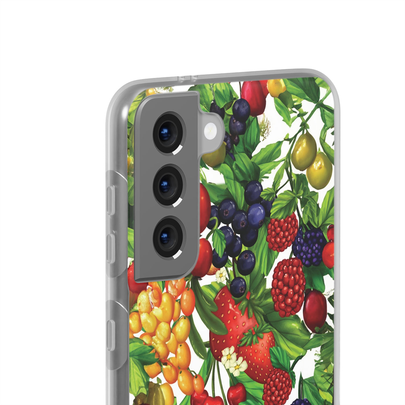 Cute Flexi Phone Cases, For Samsung Galaxy and Iphone, Summer Mixed Fruit, Galaxy S23 Phone Case, Samsung S22 Case, Samsung S21, Iphone 15, Iphone 14, Iphone 13