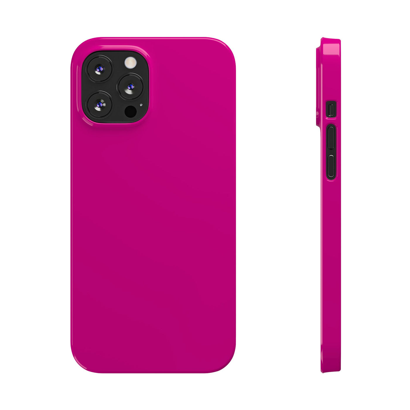 Slim Cute Bright Pink Phone Cases for Iphone 16 | iPhone 15 Case | iPhone 15 Pro Max Case, Iphone 14, Iphone 14 Pro Max, Iphone 13