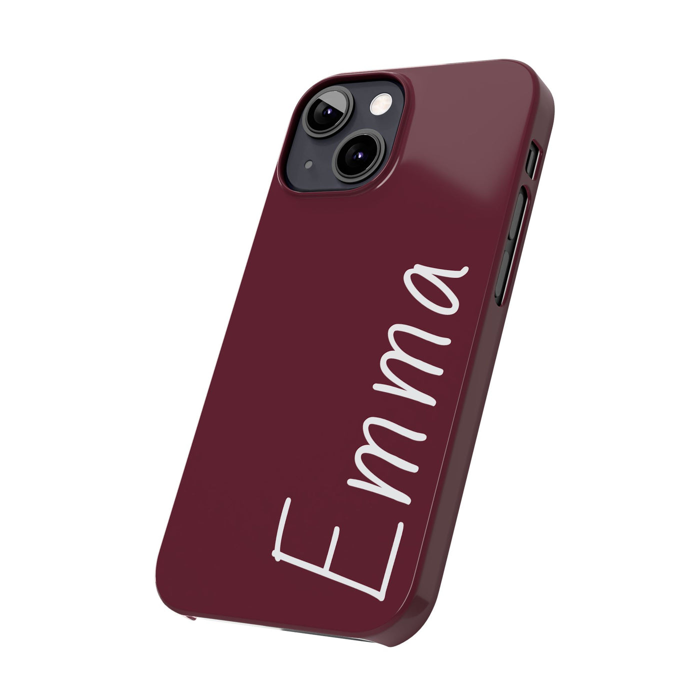 Personalized Initial Name Custom Slim Phone Cases for Iphone 16 Pro Max | iPhone 15 Case | iPhone 15 Pro Max Case, Iphone 14, 13, 12, 11, 10, 8, 7 - Studio40ParkLane