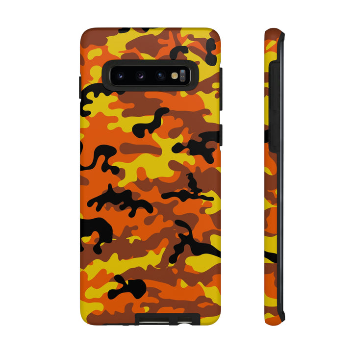 Cool Phone Case | Aesthetic Phone Case | Fall Camo | For Samsung Galaxy S23, S22, S21, S20 | Luxury Double Layer | Cute - Studio40ParkLane