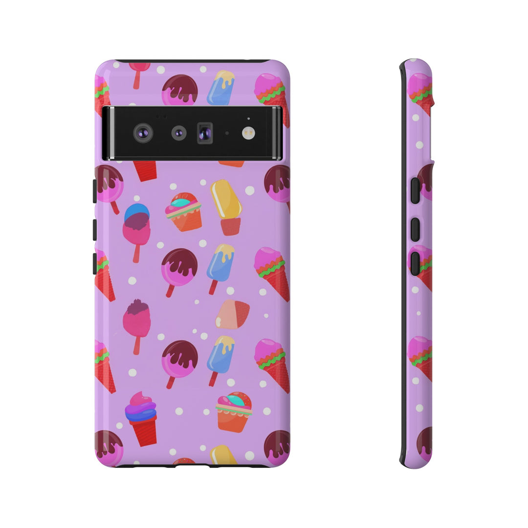 Cute Samsung Case | Cool Iphone Case | Summer Pink Ice - Cream, Samsung S24, S23, S22, S21, IPhone 15 Case | Iphone 14 Case, Iphone 13 Case - Studio40ParkLane